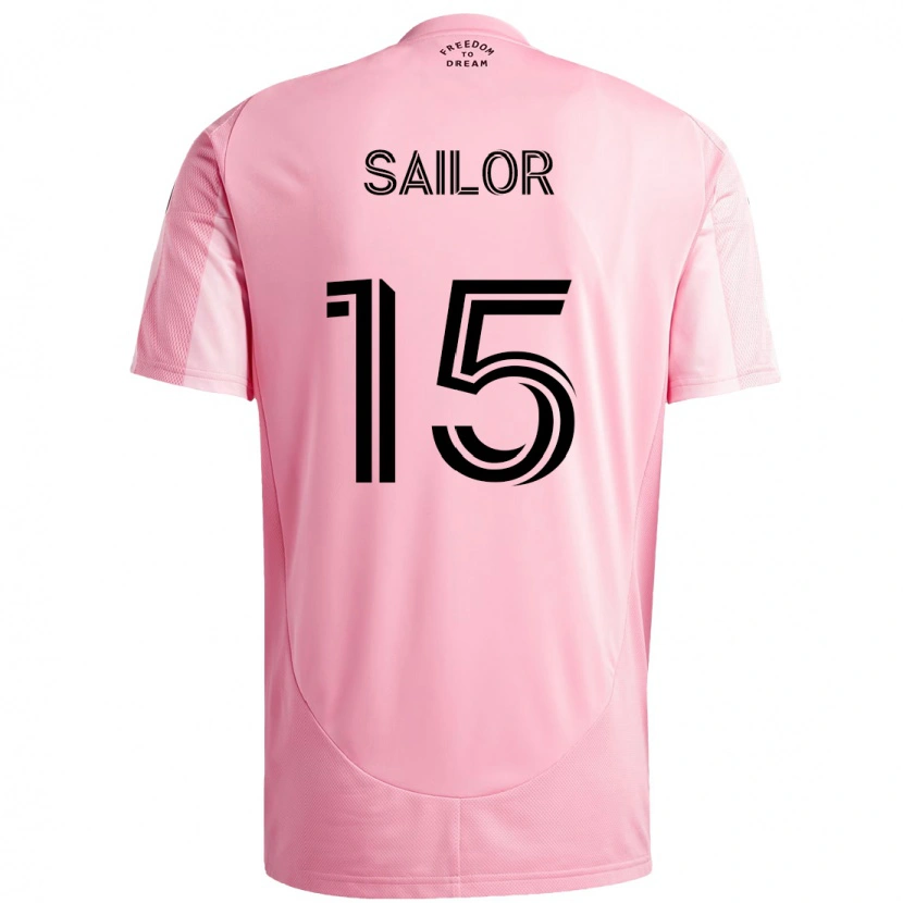 Danxen Damen Ryan Sailor #15 Schwarz Rosa Heimtrikot Trikot 2025/26 T-Shirt Schweiz