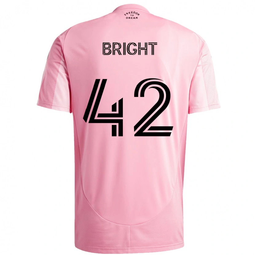 Danxen Damen Yannick Bright #42 Schwarz Rosa Heimtrikot Trikot 2025/26 T-Shirt Schweiz