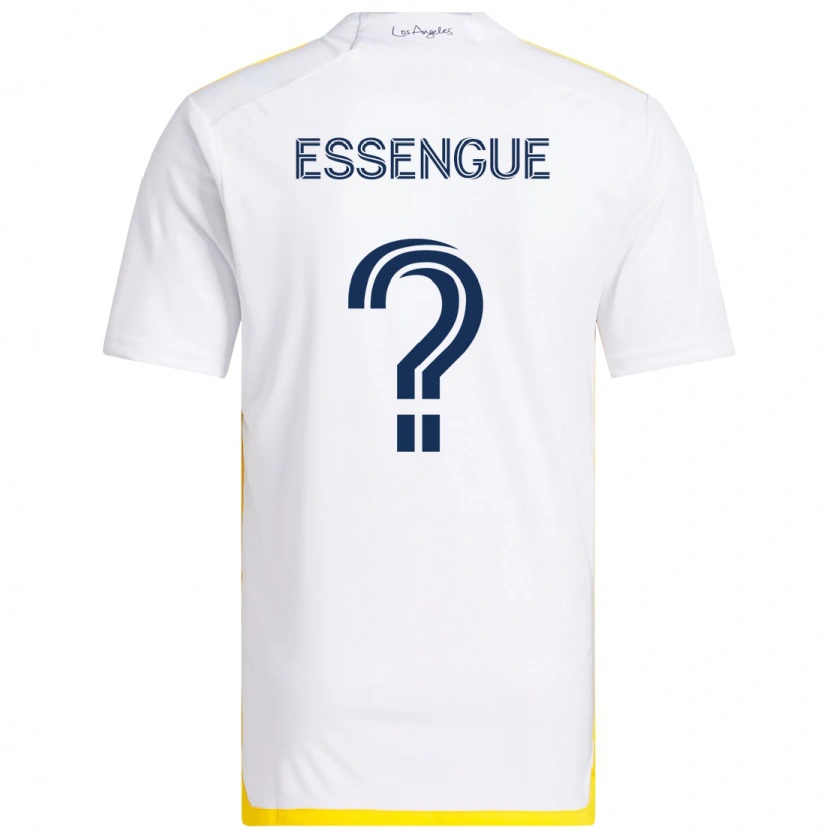 Danxen Damen Ascel Essengue #0 Weiß Gelb Heimtrikot Trikot 2025/26 T-Shirt Schweiz