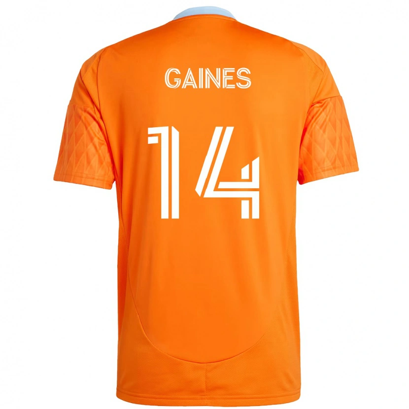 Danxen Damen Mckinze Gaines #14 Lila Orange Heimtrikot Trikot 2025/26 T-Shirt Schweiz
