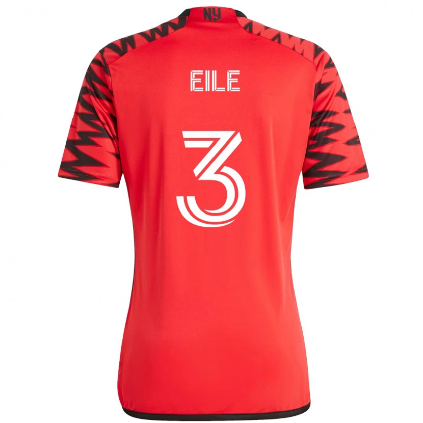 Danxen Damen Noah Eile #3 Rot Schwarz Heimtrikot Trikot 2025/26 T-Shirt Schweiz