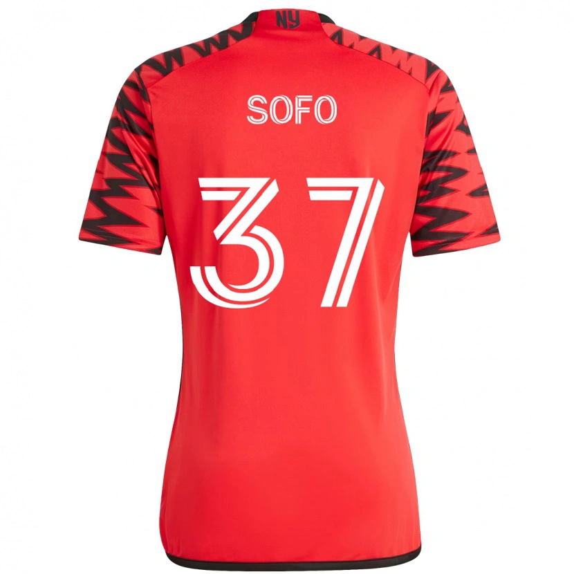 Danxen Damen Mohammed Sofo #37 Rot Schwarz Heimtrikot Trikot 2025/26 T-Shirt Schweiz