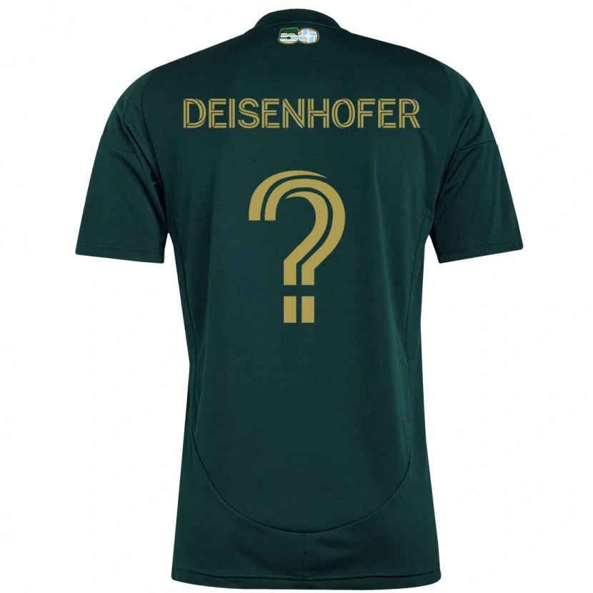 Danxen Damen Maximilian Deisenhofer #0 Beige Grün Heimtrikot Trikot 2025/26 T-Shirt Schweiz