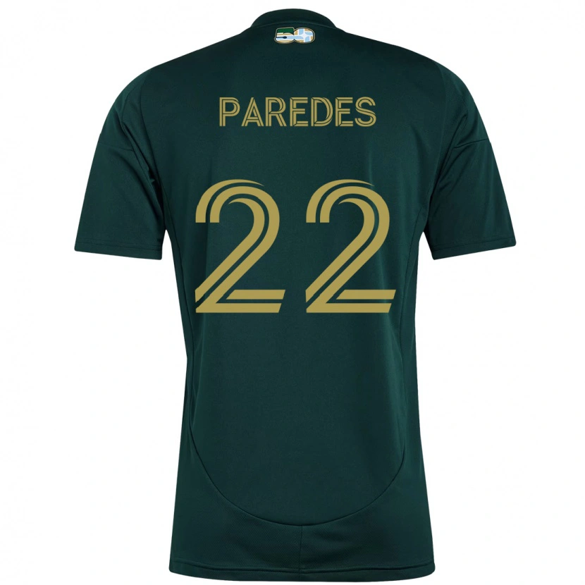 Danxen Damen Cristhian Paredes #22 Beige Grün Heimtrikot Trikot 2025/26 T-Shirt Schweiz