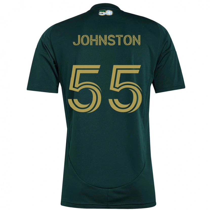 Danxen Damen Malcolm Johnston #55 Beige Grün Heimtrikot Trikot 2025/26 T-Shirt Schweiz