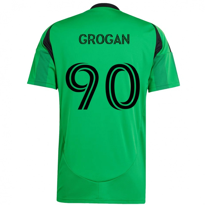 Danxen Damen Peter Grogan #90 Weiß Grün Heimtrikot Trikot 2025/26 T-Shirt Schweiz