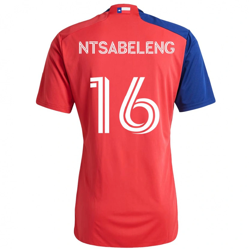 Danxen Damen Tsiki Ntsabeleng #16 Hellblau Rot Heimtrikot Trikot 2025/26 T-Shirt Schweiz