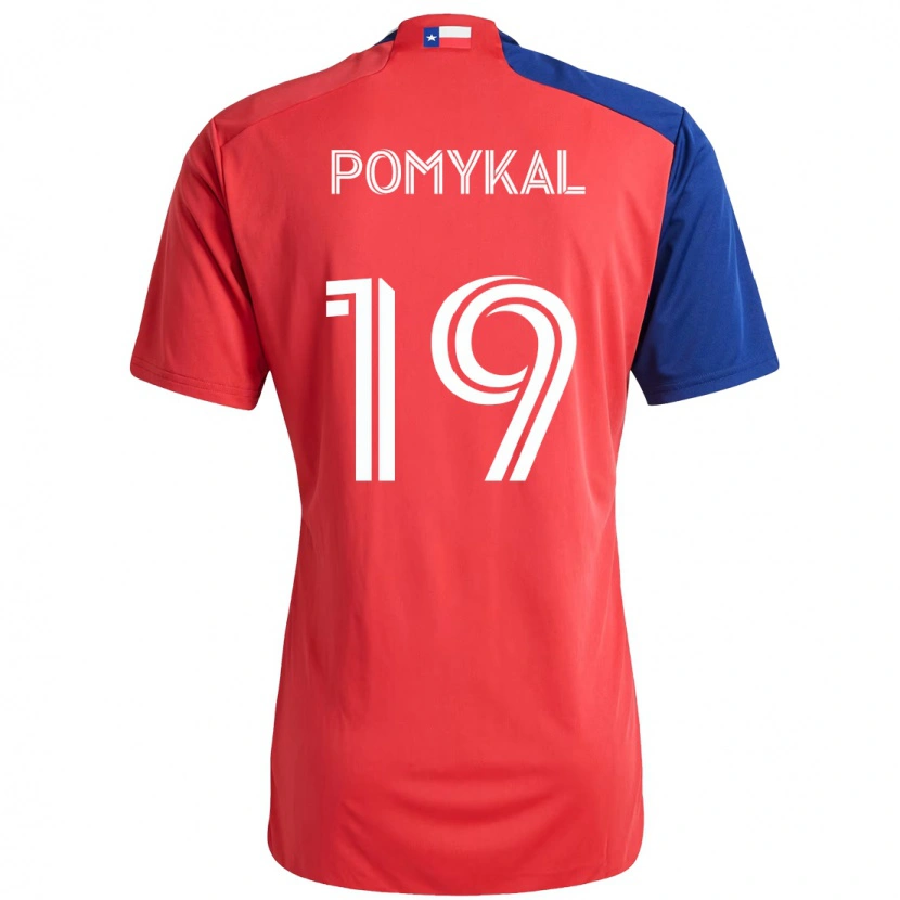 Danxen Damen Paxton Pomykal #19 Hellblau Rot Heimtrikot Trikot 2025/26 T-Shirt Schweiz