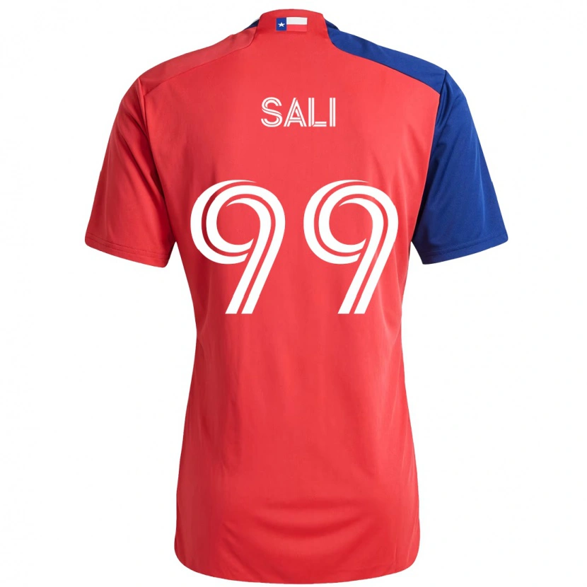 Danxen Damen Enes Sali #99 Hellblau Rot Heimtrikot Trikot 2025/26 T-Shirt Schweiz