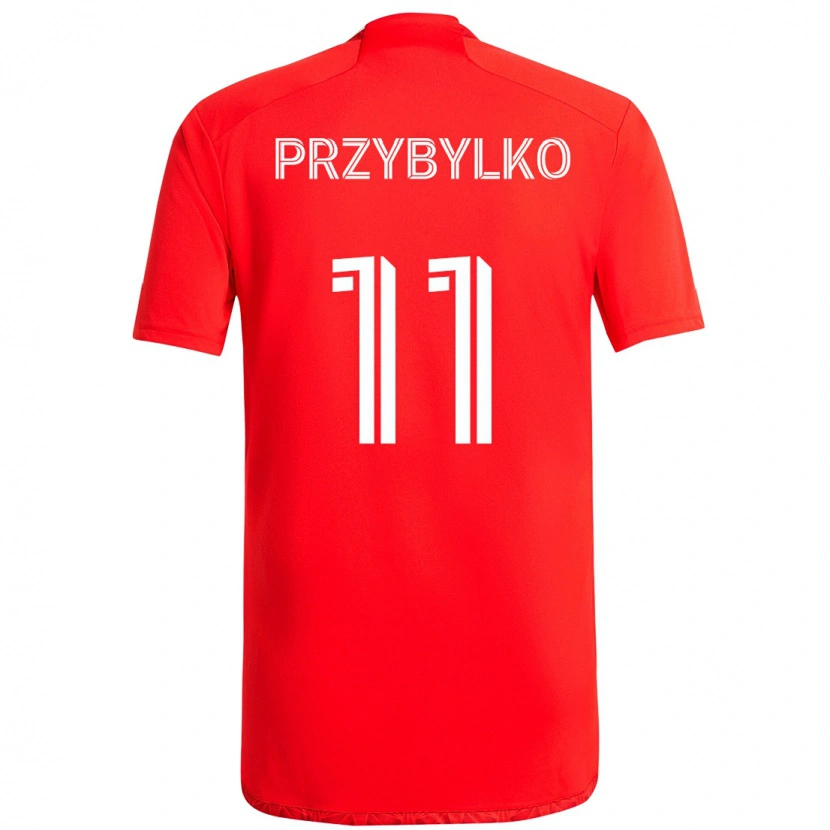 Danxen Damen Kacper Przybylko #11 Hellhimmelblau Blau Heimtrikot Trikot 2025/26 T-Shirt Schweiz