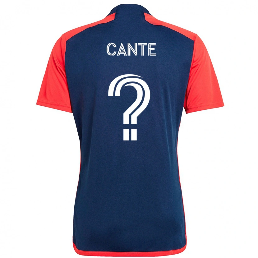 Danxen Damen Jonathan Cante #0 Blau Rot Heimtrikot Trikot 2025/26 T-Shirt Schweiz