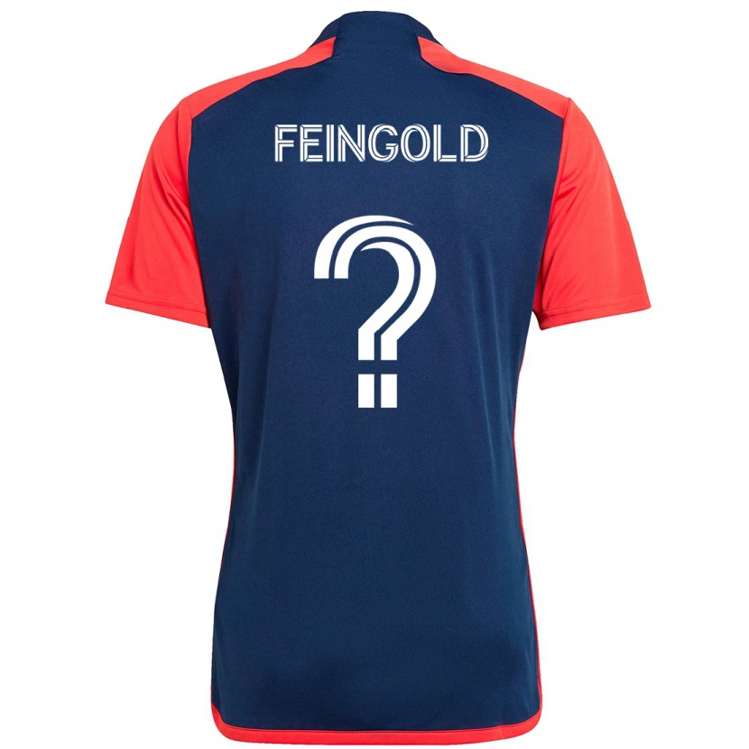 Danxen Damen Ilay Feingold #0 Blau Rot Heimtrikot Trikot 2025/26 T-Shirt Schweiz