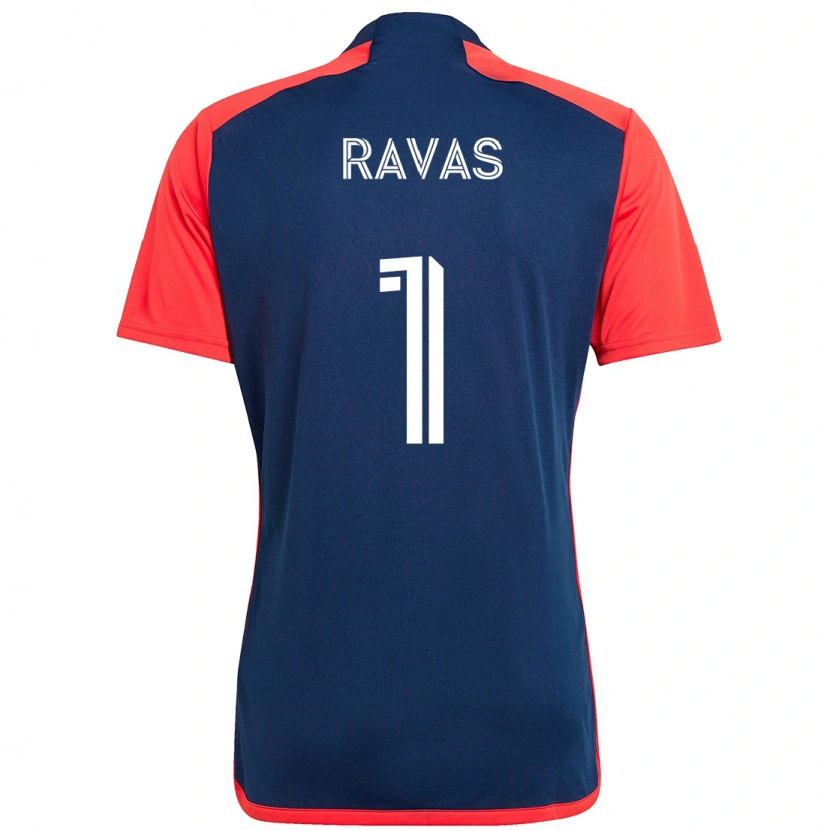 Danxen Damen Henrich Ravas #1 Blau Rot Heimtrikot Trikot 2025/26 T-Shirt Schweiz