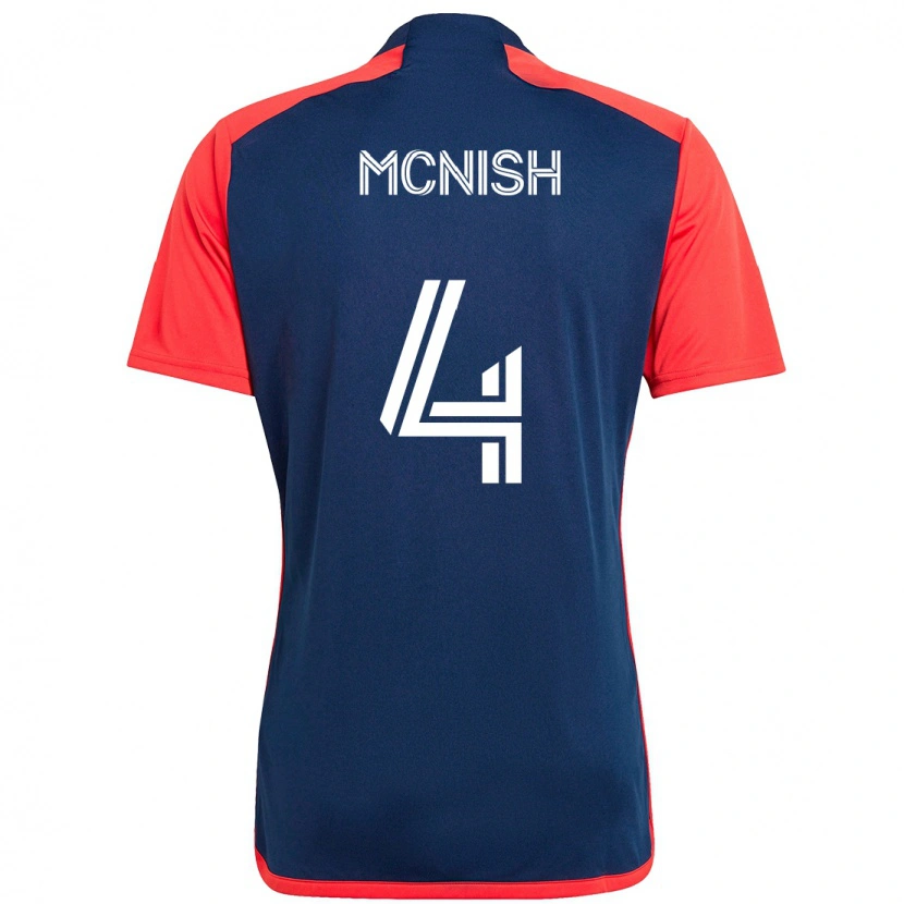Danxen Damen Sheridan Mcnish #4 Blau Rot Heimtrikot Trikot 2025/26 T-Shirt Schweiz