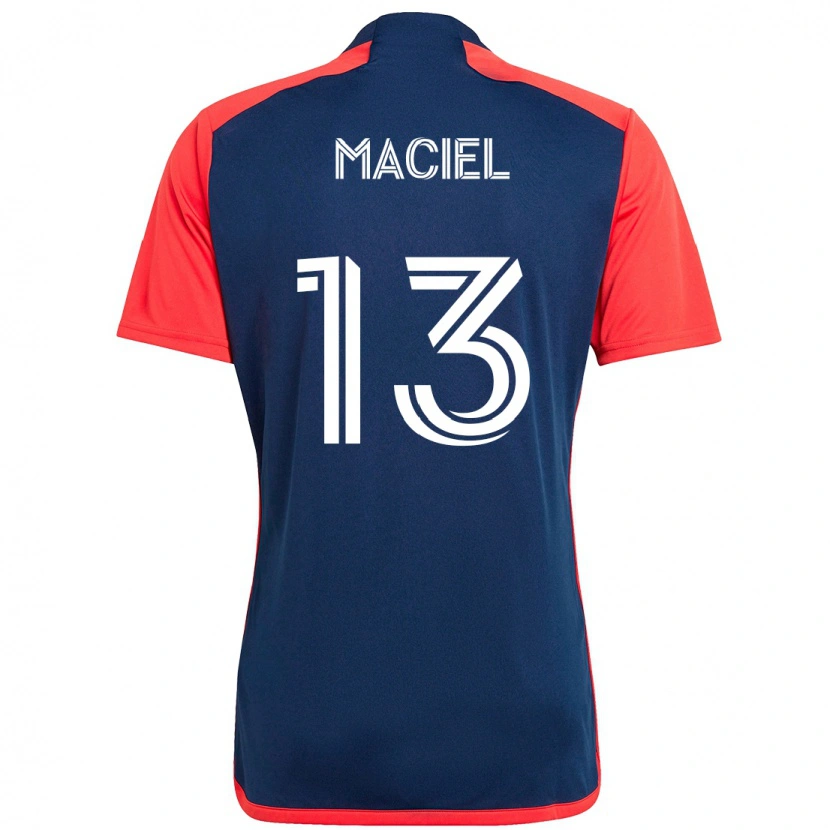 Danxen Damen Maciel #13 Blau Rot Heimtrikot Trikot 2025/26 T-Shirt Schweiz