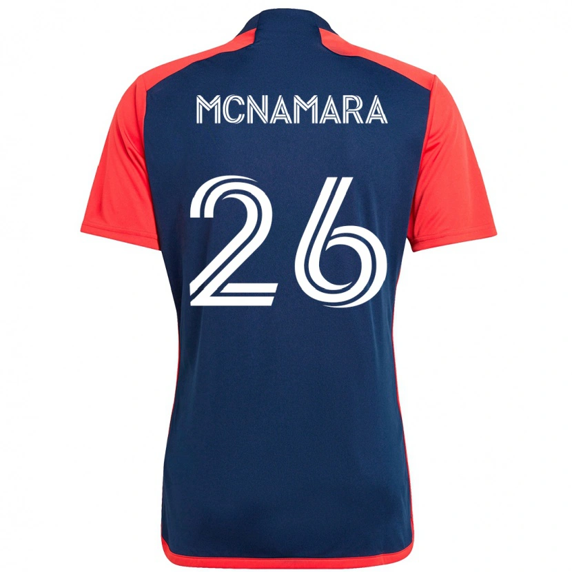 Danxen Damen Tommy Mcnamara #26 Blau Rot Heimtrikot Trikot 2025/26 T-Shirt Schweiz