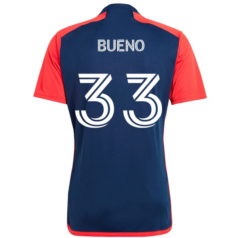 Danxen Damen Brandonn Bueno #33 Blau Rot Heimtrikot Trikot 2025/26 T-Shirt Schweiz