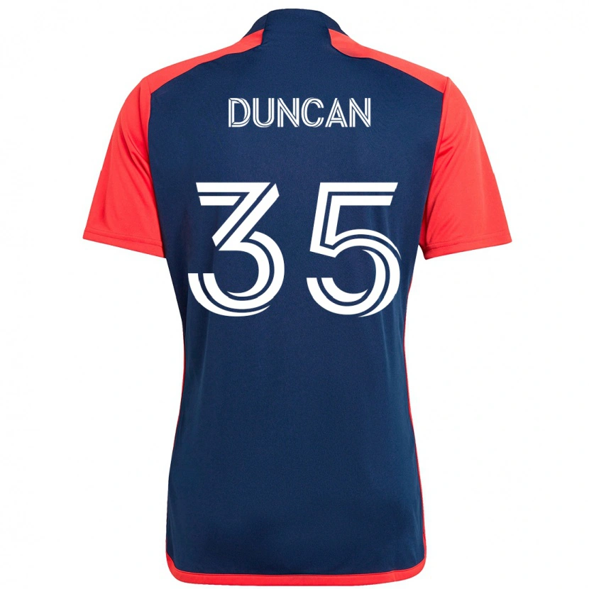 Danxen Damen Nakye Greenidge-Duncan #35 Blau Rot Heimtrikot Trikot 2025/26 T-Shirt Schweiz