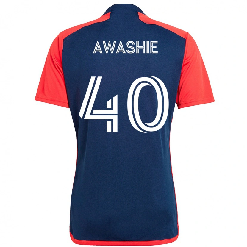 Danxen Damen Ben Awashie #40 Blau Rot Heimtrikot Trikot 2025/26 T-Shirt Schweiz