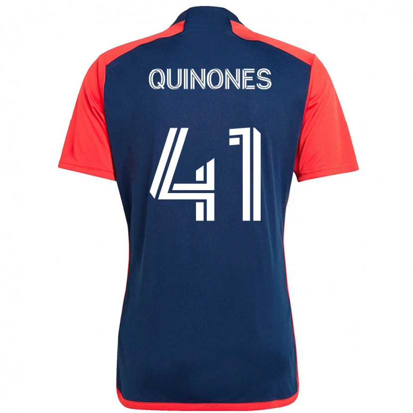 Danxen Damen Colby Quiñónes #41 Blau Rot Heimtrikot Trikot 2025/26 T-Shirt Schweiz