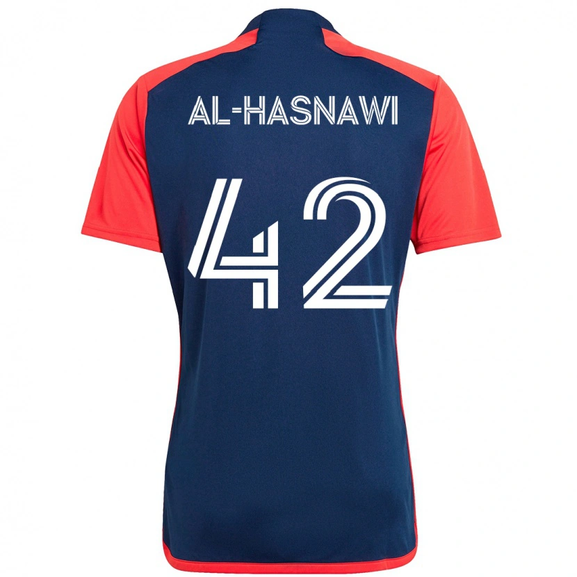 Danxen Damen Moshtaba Al-Hasnawi #42 Blau Rot Heimtrikot Trikot 2025/26 T-Shirt Schweiz