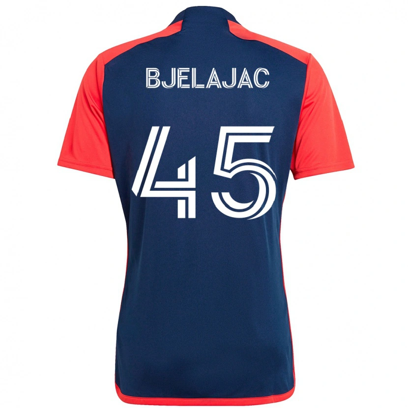 Danxen Damen Andrej Bjelajac #45 Blau Rot Heimtrikot Trikot 2025/26 T-Shirt Schweiz