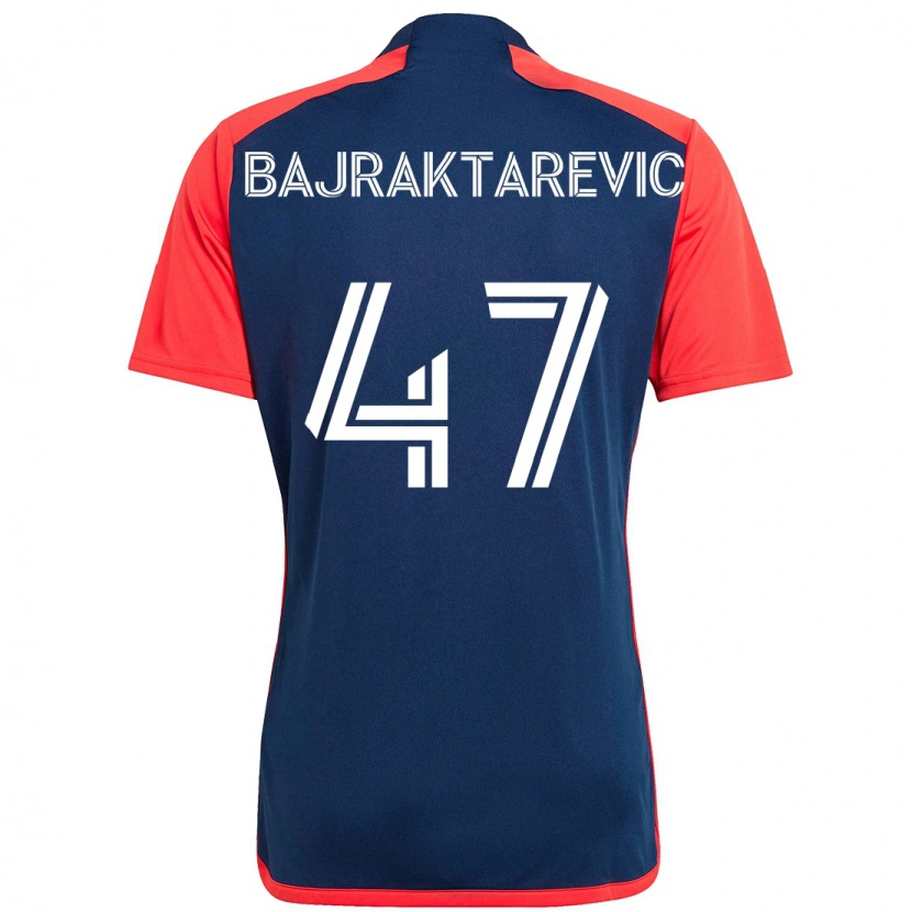 Danxen Damen Esmir Bajraktarevic #47 Blau Rot Heimtrikot Trikot 2025/26 T-Shirt Schweiz