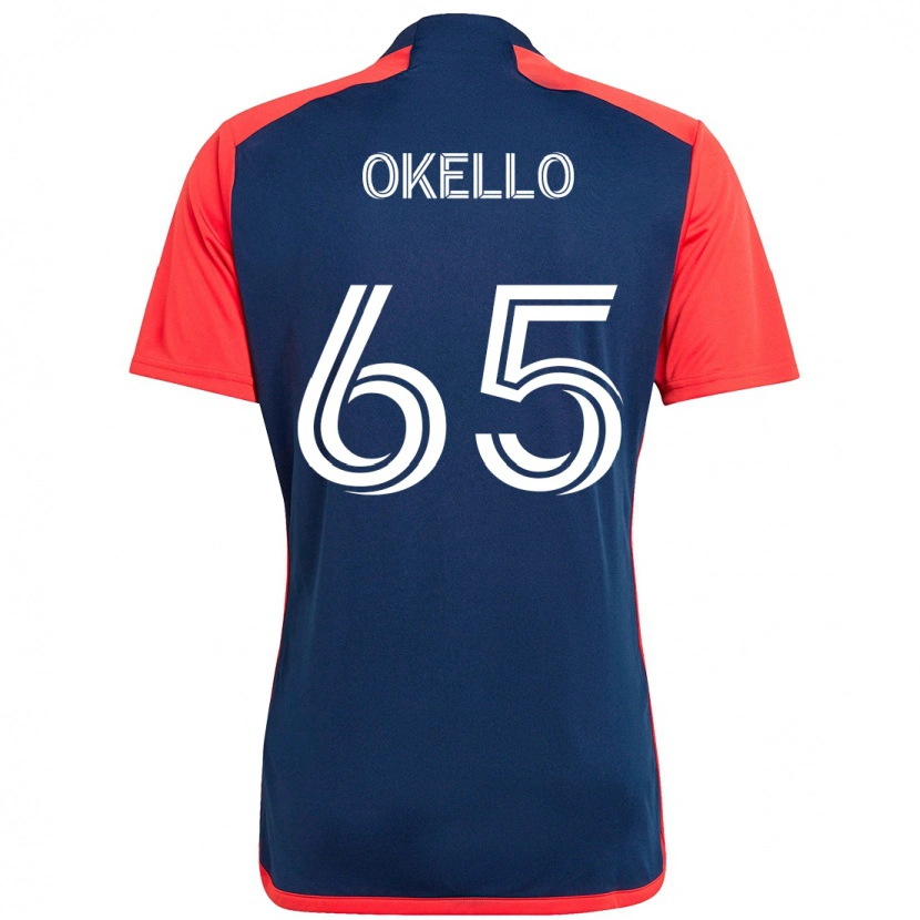 Danxen Damen Noble Okello #65 Blau Rot Heimtrikot Trikot 2025/26 T-Shirt Schweiz