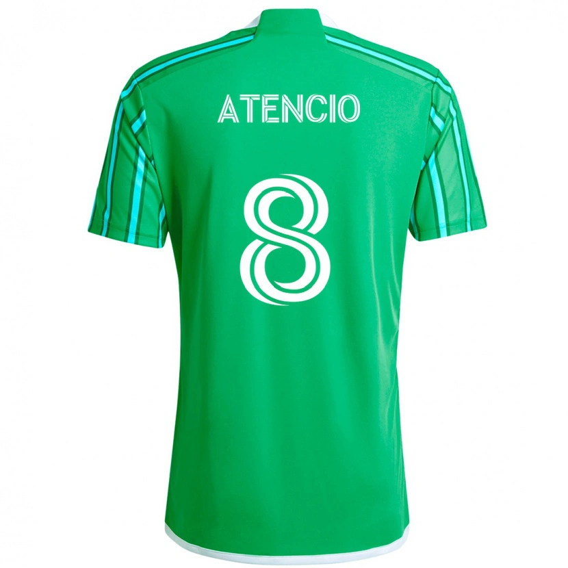 Danxen Damen Josh Atencio #8 Hellblau Heimtrikot Trikot 2025/26 T-Shirt Schweiz