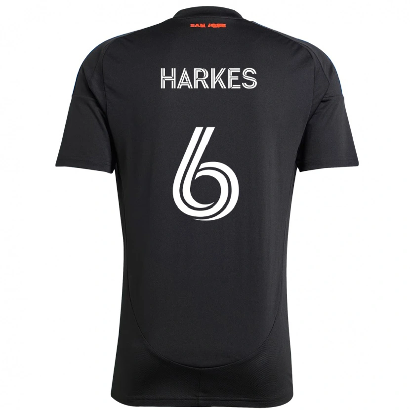 Danxen Damen Ian Harkes #6 Weiß Rot Heimtrikot Trikot 2025/26 T-Shirt Schweiz