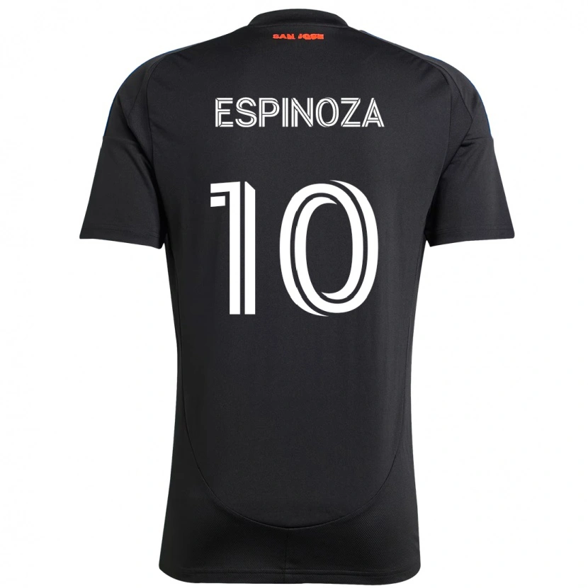 Danxen Damen Cristian Espinoza #10 Weiß Rot Heimtrikot Trikot 2025/26 T-Shirt Schweiz