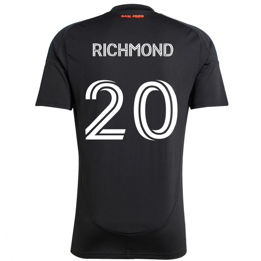 Danxen Damen Will Richmond #20 Weiß Rot Heimtrikot Trikot 2025/26 T-Shirt Schweiz