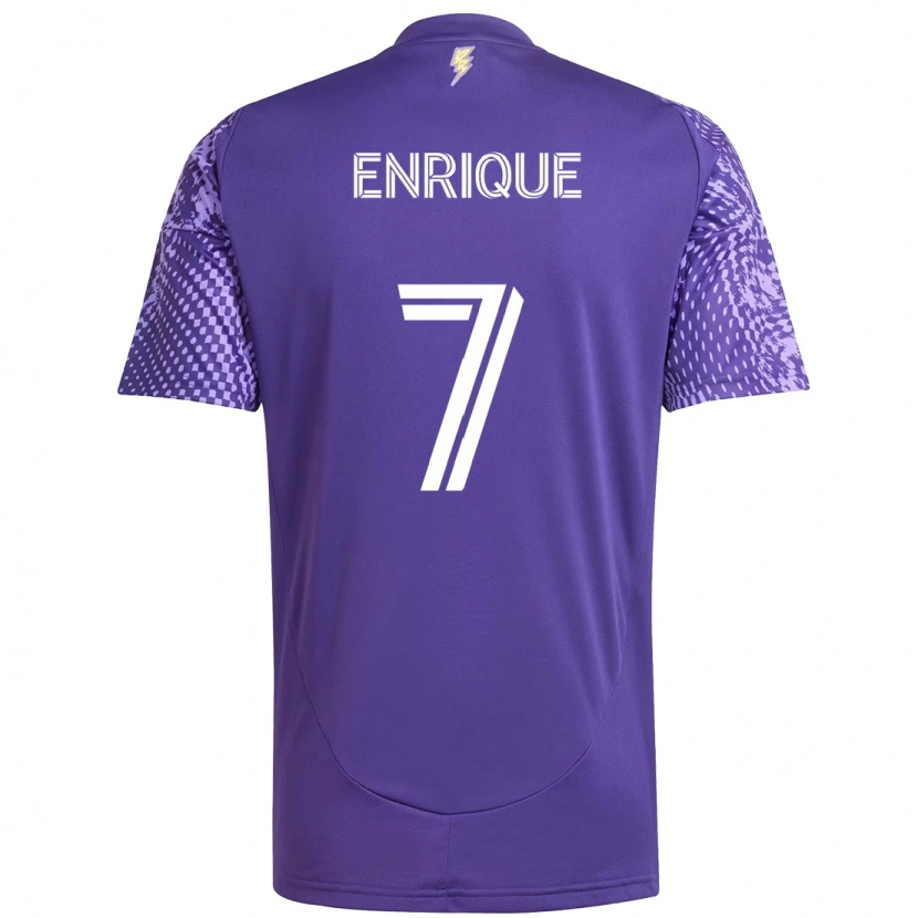 Danxen Damen Ramiro Enrique #7 Weiß Lila Heimtrikot Trikot 2025/26 T-Shirt Schweiz