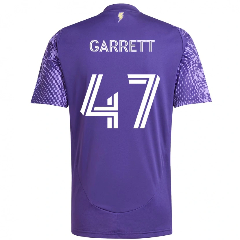 Danxen Damen Ian Garrett #47 Weiß Lila Heimtrikot Trikot 2025/26 T-Shirt Schweiz
