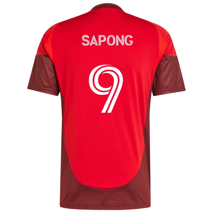 Danxen Damen C.j. Sapong #9 Weiß Rot Heimtrikot Trikot 2025/26 T-Shirt Schweiz