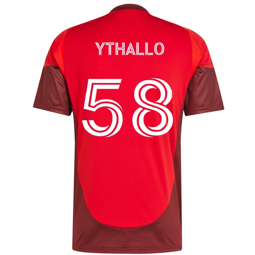 Danxen Damen Ythallo #58 Weiß Rot Heimtrikot Trikot 2025/26 T-Shirt Schweiz