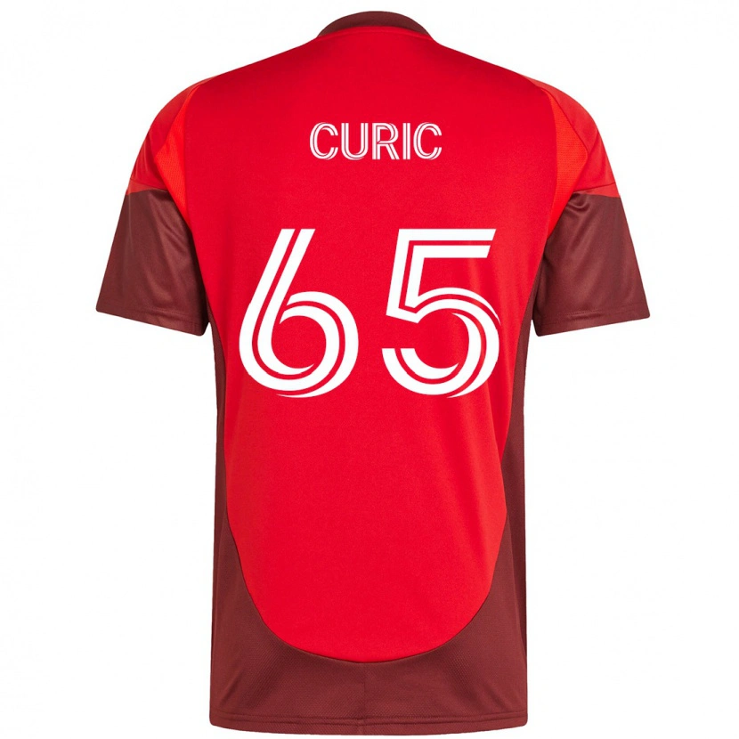 Danxen Damen Antony Curic #65 Weiß Rot Heimtrikot Trikot 2025/26 T-Shirt Schweiz