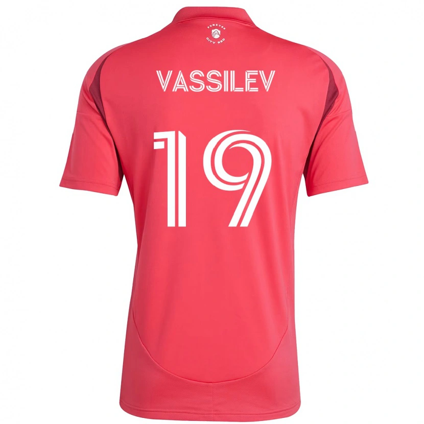 Danxen Damen Indiana Vassilev #19 Weiß Magenta Heimtrikot Trikot 2025/26 T-Shirt Schweiz