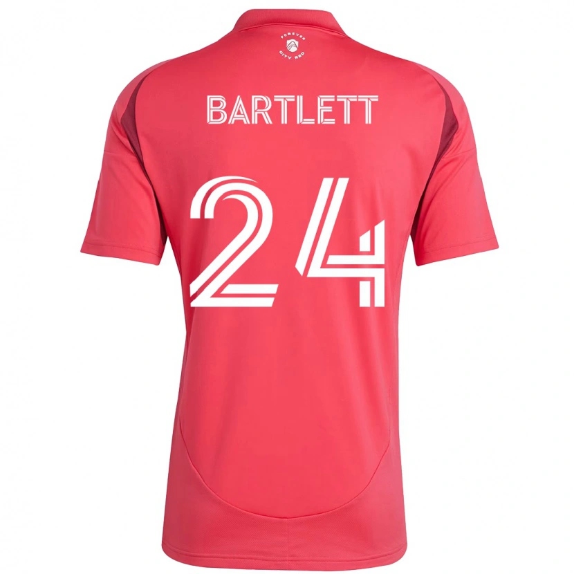 Danxen Damen Lucas Bartlett #24 Weiß Magenta Heimtrikot Trikot 2025/26 T-Shirt Schweiz