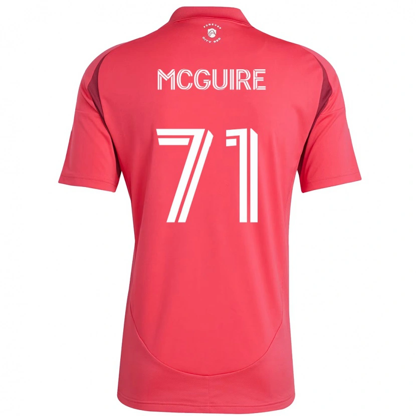 Danxen Damen Nolan Mcguire #71 Weiß Magenta Heimtrikot Trikot 2025/26 T-Shirt Schweiz
