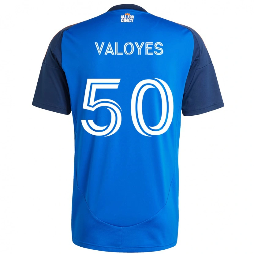 Danxen Damen Yeiner Valoyes #50 Weiß Blau Orange Heimtrikot Trikot 2025/26 T-Shirt Schweiz