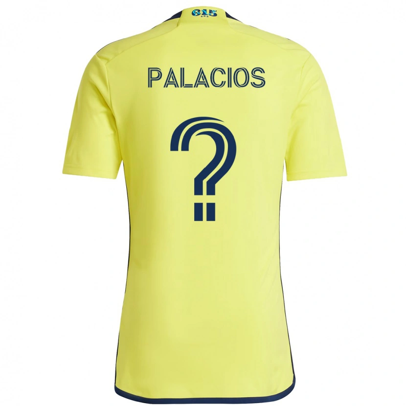 Danxen Damen Jeison Palacios #0 Gelb Marineblau Heimtrikot Trikot 2025/26 T-Shirt Schweiz