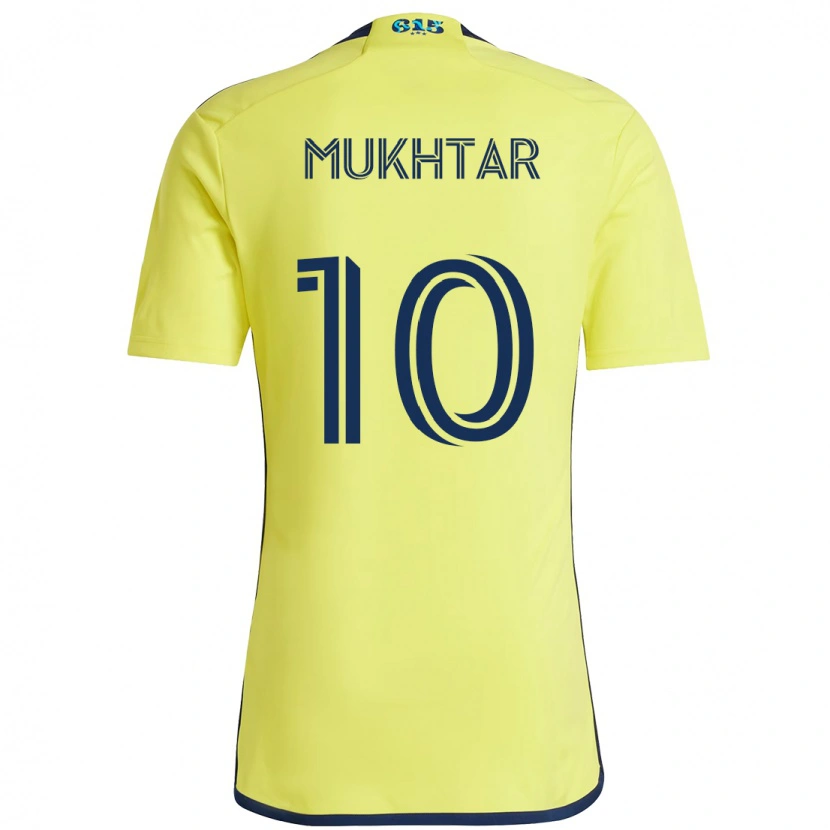 Danxen Damen Hany Mukhtar #10 Gelb Marineblau Heimtrikot Trikot 2025/26 T-Shirt Schweiz