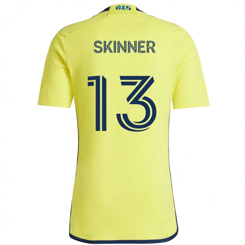 Danxen Damen Joey Skinner #13 Gelb Marineblau Heimtrikot Trikot 2025/26 T-Shirt Schweiz