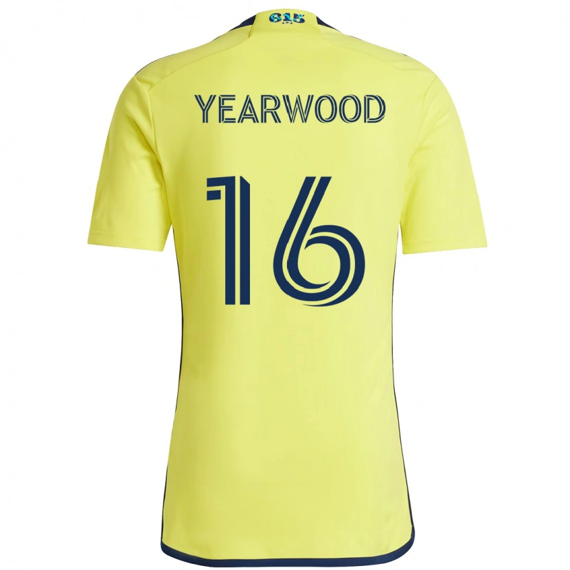 Danxen Damen Dru Yearwood #16 Gelb Marineblau Heimtrikot Trikot 2025/26 T-Shirt Schweiz