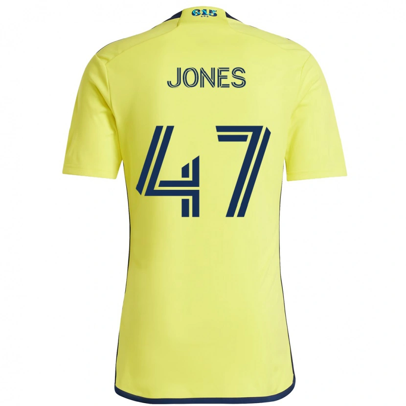 Danxen Damen Isaiah Jones #47 Gelb Marineblau Heimtrikot Trikot 2025/26 T-Shirt Schweiz