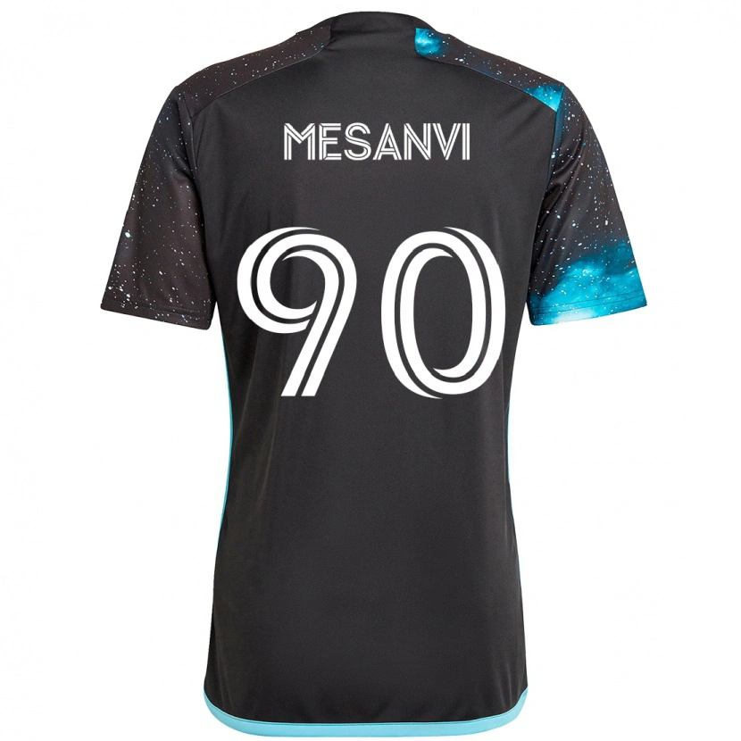 Danxen Damen Loïc Mesanvi #90 Himmelblau Heimtrikot Trikot 2025/26 T-Shirt Schweiz