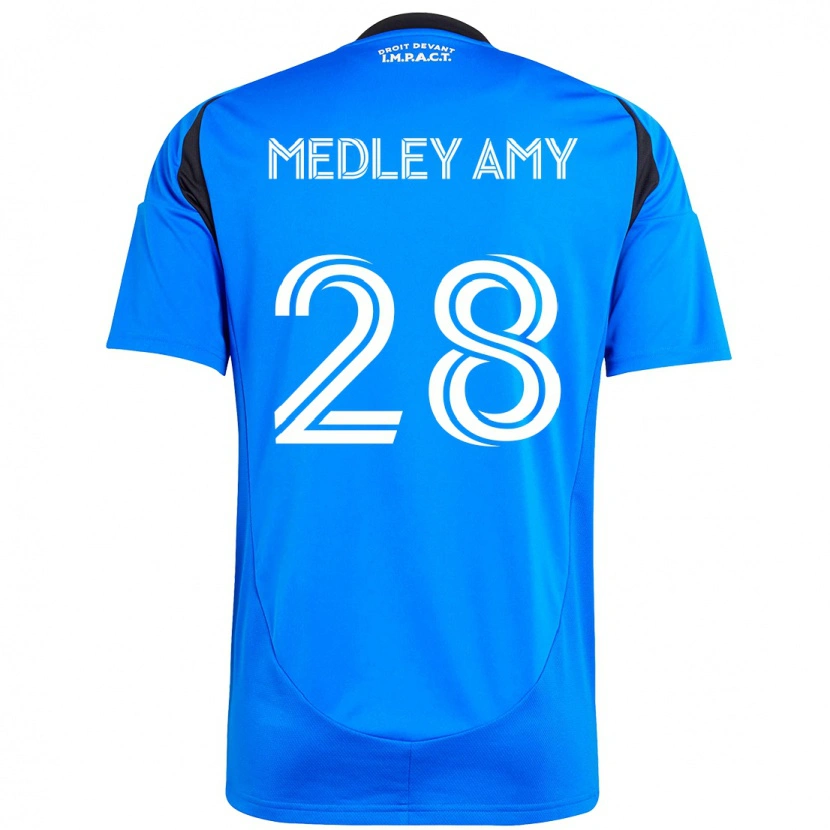 Danxen Damen Medley Amy #28 Dunkelblau Schwarz Heimtrikot Trikot 2025/26 T-Shirt Schweiz