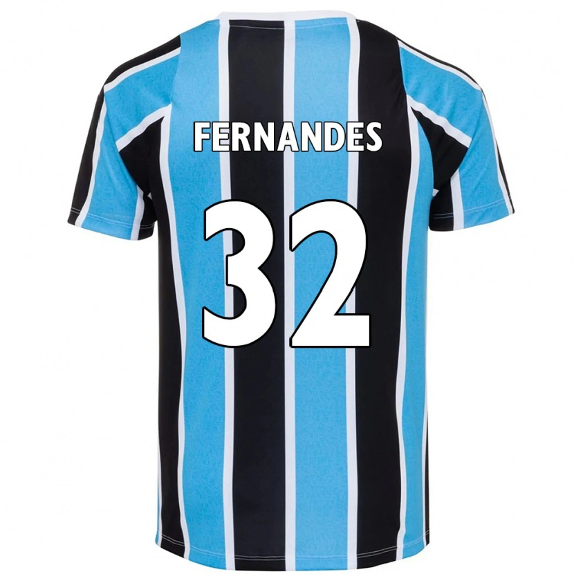 Danxen Damen Nathan Fernandes #32 Weiß Blau Heimtrikot Trikot 2025/26 T-Shirt Schweiz