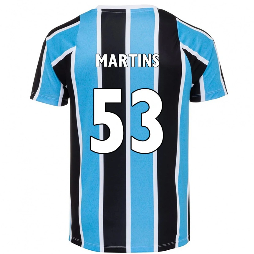 Danxen Damen Gustavo Martins #53 Weiß Blau Heimtrikot Trikot 2025/26 T-Shirt Schweiz